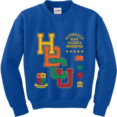 Hbcu Historically Black Colleges Universities Grad Alumni Gift Kids Sweatshirt