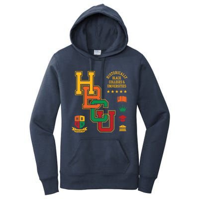 Hbcu Historically Black Colleges Universities Grad Alumni Gift Women's Pullover Hoodie