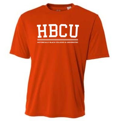 Hbcu Historically Black Colleges And Universities Gift Cooling Performance Crew T-Shirt