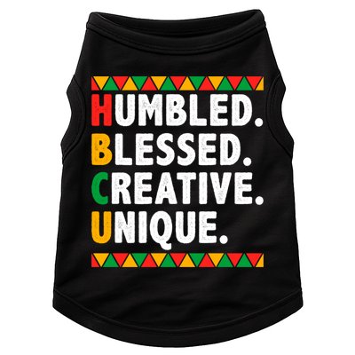 Hbcu Humbled Blessed Creative Unique Cool Gift Doggie Tank