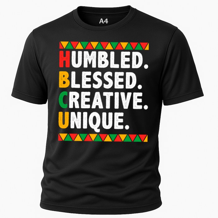 Hbcu Humbled Blessed Creative Unique Cool Gift Cooling Performance Crew T-Shirt