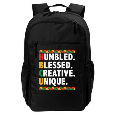 Hbcu Humbled Blessed Creative Unique Cool Gift Backpack