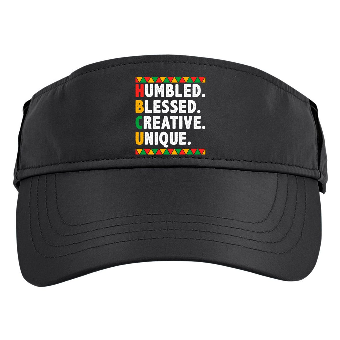Hbcu Humbled Blessed Creative Unique Cool Gift Adult Drive Performance Visor