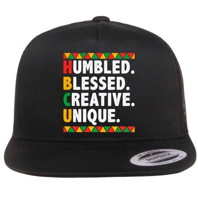Hbcu Humbled Blessed Creative Unique Cool Gift Flatbill Hat