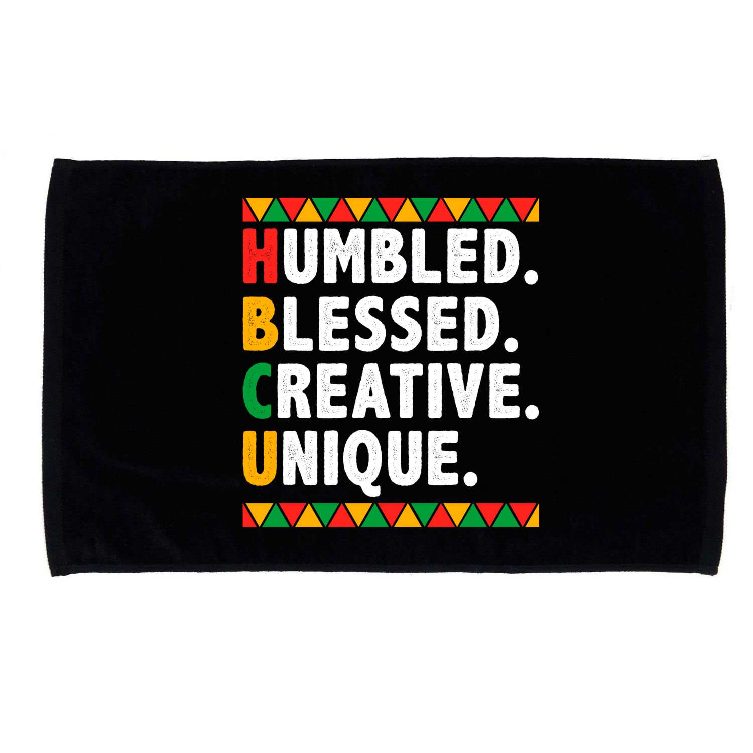 Hbcu Humbled Blessed Creative Unique Cool Gift Microfiber Hand Towel