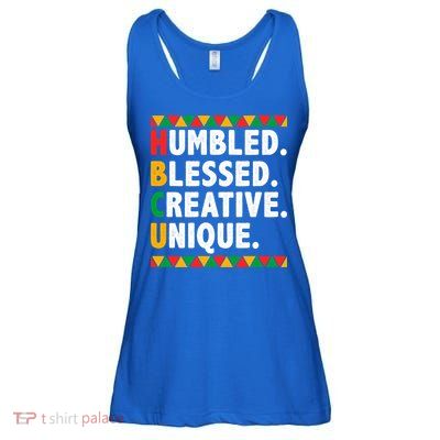 Hbcu Humbled Blessed Creative Unique Cool Gift Ladies Essential Flowy Tank