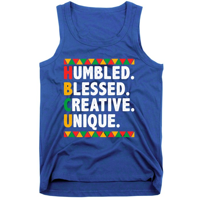 Hbcu Humbled Blessed Creative Unique Cool Gift Tank Top