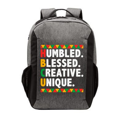 Hbcu Humbled Blessed Creative Unique Cool Gift Vector Backpack