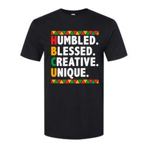 Hbcu Humbled Blessed Creative Unique Cool Gift Softstyle CVC T-Shirt