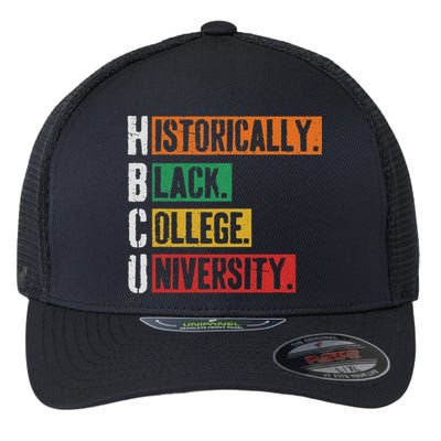 Hbcu Historically Black College Black History Flexfit Unipanel Trucker Cap
