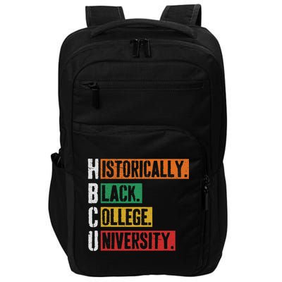 Hbcu Historically Black College Black History Impact Tech Backpack