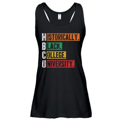 Hbcu Historically Black College Black History Ladies Essential Flowy Tank