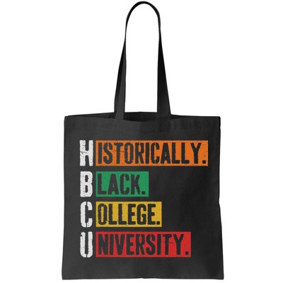 Hbcu Historically Black College Black History Bag