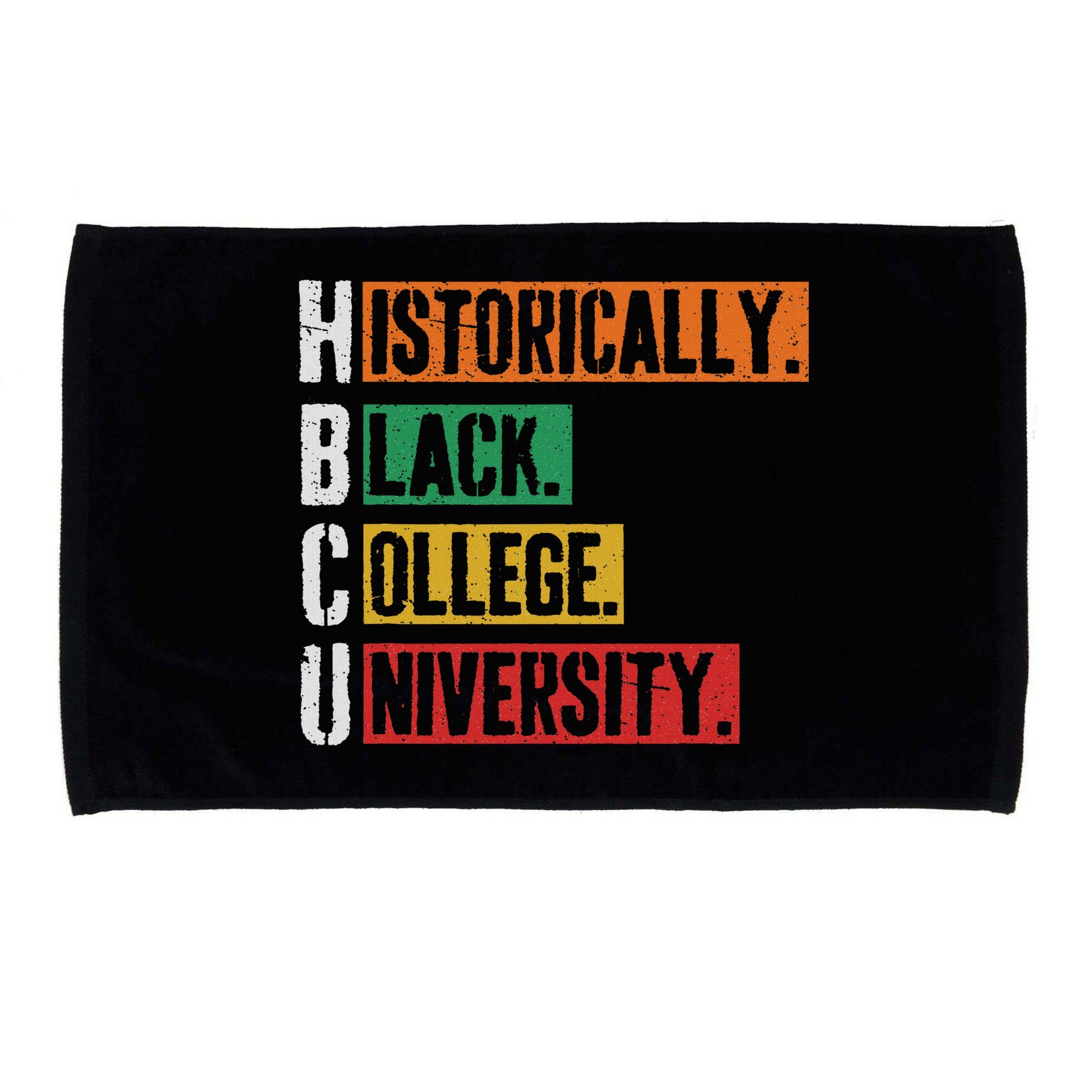 Hbcu Historically Black College Black History Microfiber Hand Towel