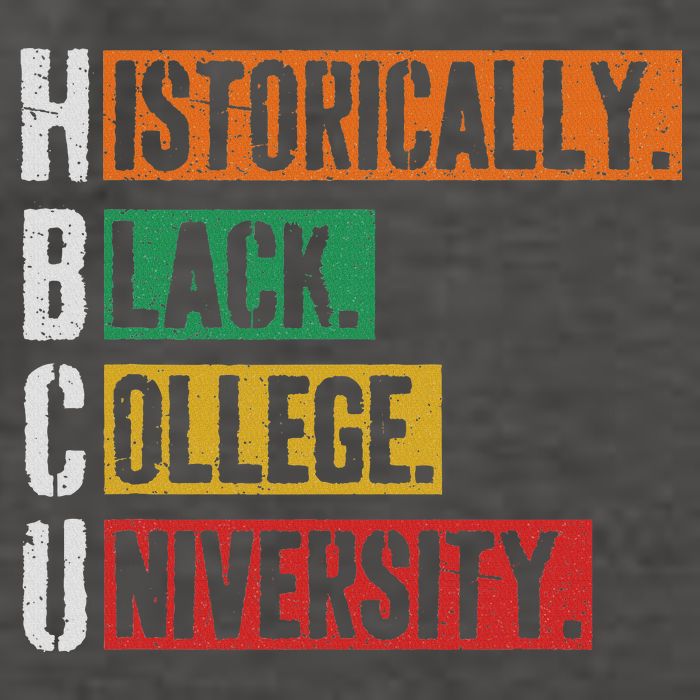 Hbcu Historically Black College Black History Vector Backpack
