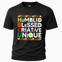 Hbcu Humbled Blessed Creative Unique Historical Black Cooling Performance Crew T-Shirt