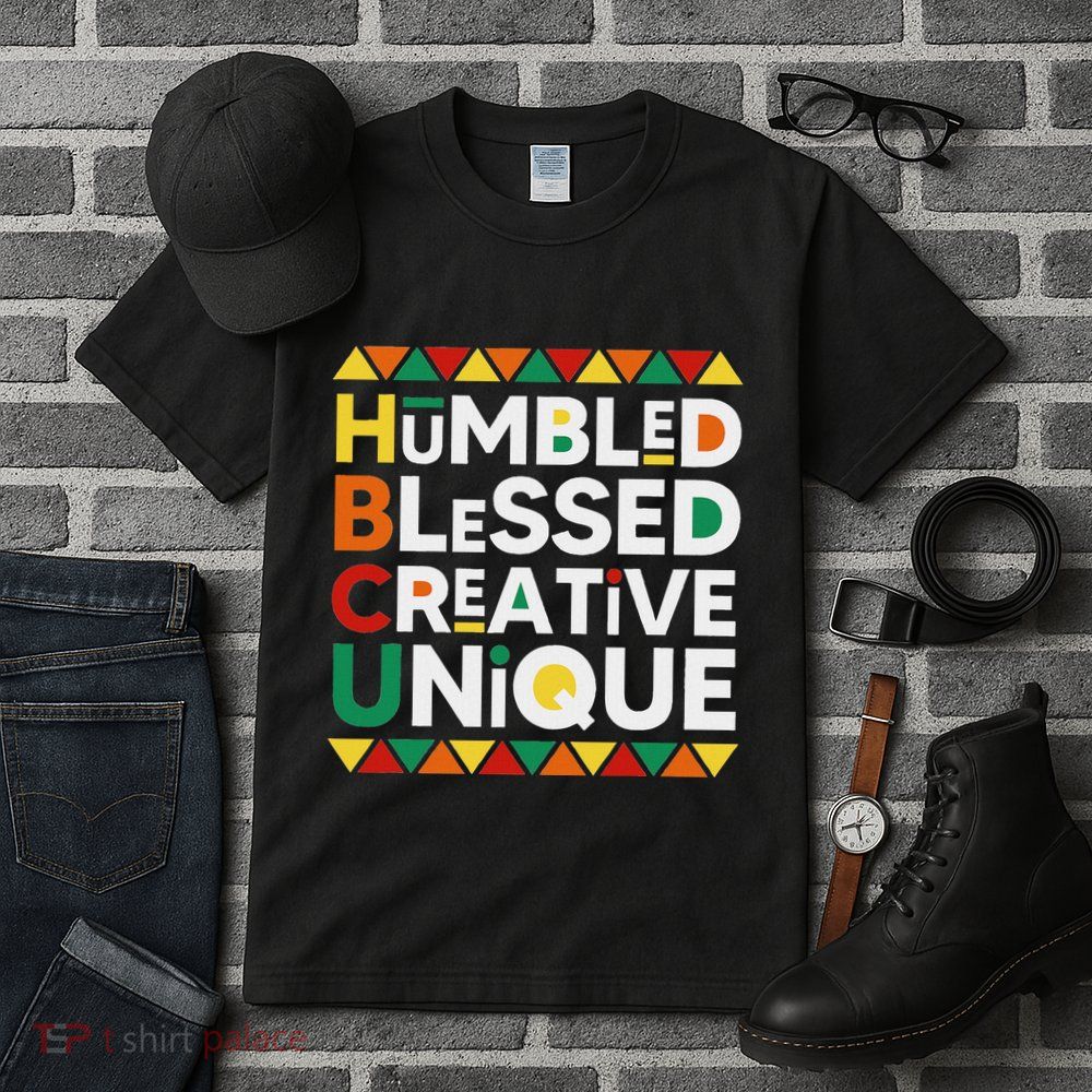 Hbcu Humbled Blessed Creative Unique Historical Black Tall T-Shirt