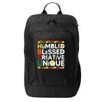 Hbcu Humbled Blessed Creative Unique Historical Black City Backpack