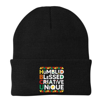 Hbcu Humbled Blessed Creative Unique Historical Black Beanie