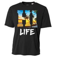 Hawaii Hawaiian Beach Aloha Summer Vacation Gifts Souvenir Cooling Performance Crew T-Shirt