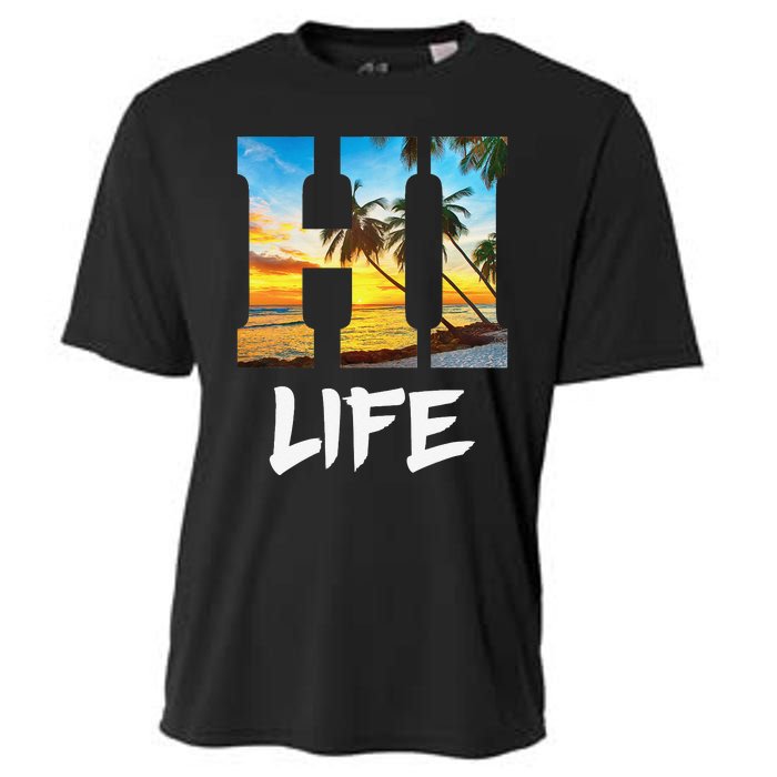 Hawaii Hawaiian Beach Aloha Summer Vacation Gifts Souvenir Cooling Performance Crew T-Shirt