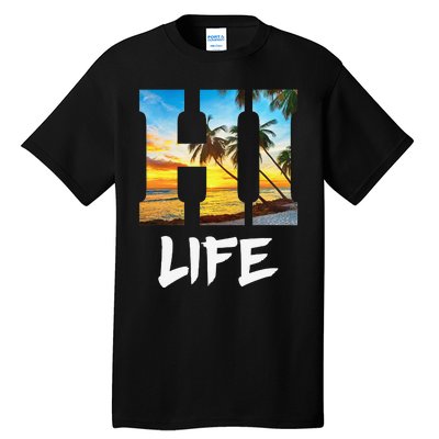 Hawaii Hawaiian Beach Aloha Summer Vacation Gifts Souvenir Tall T-Shirt