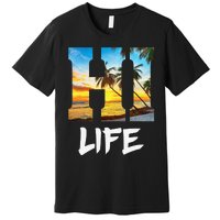 Hawaii Hawaiian Beach Aloha Summer Vacation Gifts Souvenir Premium T-Shirt