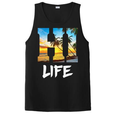 Hawaii Hawaiian Beach Aloha Summer Vacation Gifts Souvenir PosiCharge Competitor Tank