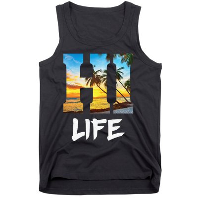 Hawaii Hawaiian Beach Aloha Summer Vacation Gifts Souvenir Tank Top