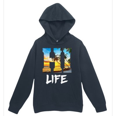 Hawaii Hawaiian Beach Aloha Summer Vacation Gifts Souvenir Urban Pullover Hoodie