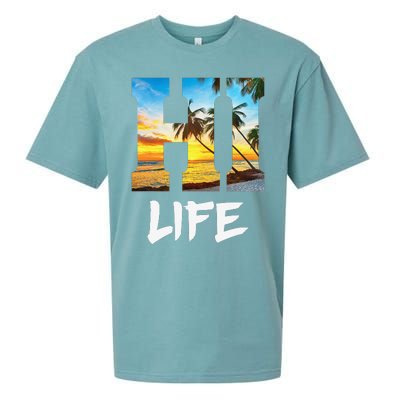 Hawaii Hawaiian Beach Aloha Summer Vacation Gifts Souvenir Sueded Cloud Jersey T-Shirt