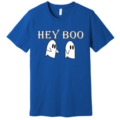 Halloween Hey Boo Ghost Gift Premium T-Shirt