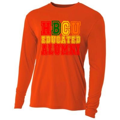 Hbcu Historically Black College Educated Alumni Cool Gift Cooling Performance Long Sleeve Crew