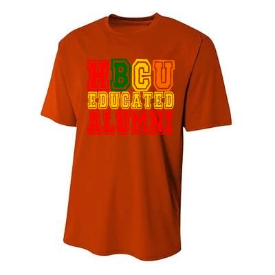 Hbcu Historically Black College Educated Alumni Cool Gift Performance Sprint T-Shirt