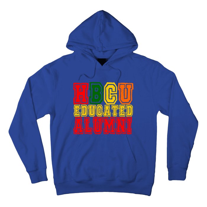 Hbcu Historically Black College Educated Alumni Cool Gift Hoodie