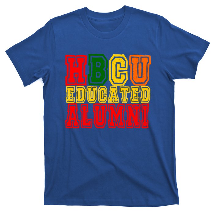 Hbcu Historically Black College Educated Alumni Cool Gift T-Shirt