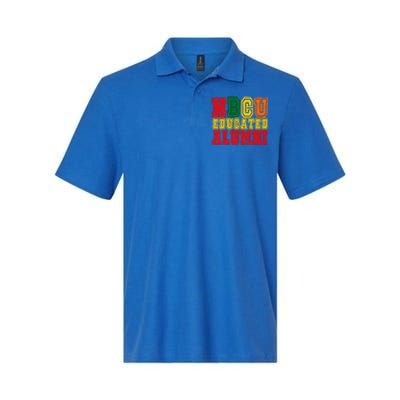 Hbcu Historically Black College Educated Alumni Cool Gift Softstyle Adult Sport Polo