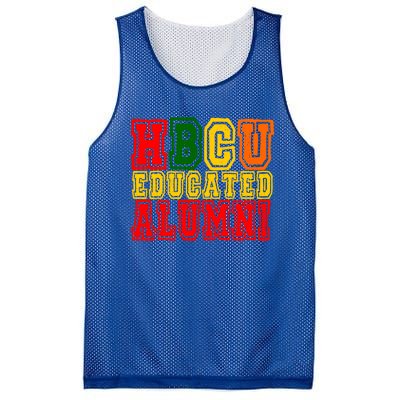 Hbcu Historically Black College Educated Alumni Cool Gift Mesh Reversible Basketball Jersey Tank