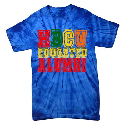 Hbcu Historically Black College Educated Alumni Cool Gift Tie-Dye T-Shirt