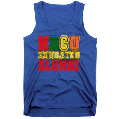 Hbcu Historically Black College Educated Alumni Cool Gift Tank Top