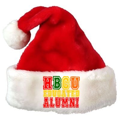 Hbcu Historically Black College Educated Alumni Cool Gift Premium Christmas Santa Hat