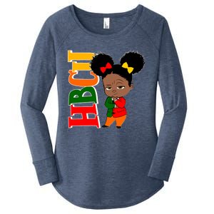 Hbcu Historically Black College Future Alumni Gift Women's Perfect Tri Tunic Long Sleeve Shirt