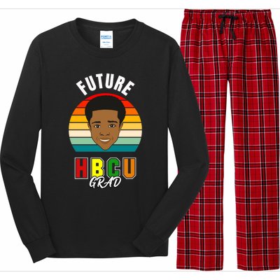 Hbcu Historically Black College Made African American Funny Gift Long Sleeve Pajama Set