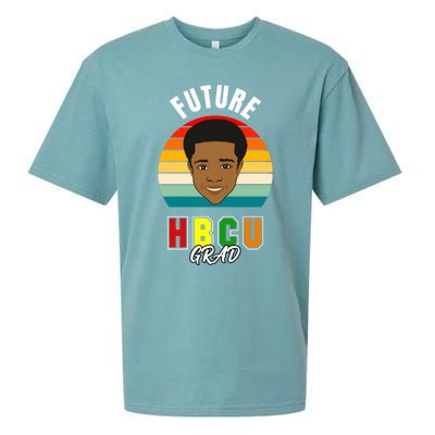 Hbcu Historically Black College Made African American Funny Gift Sueded Cloud Jersey T-Shirt