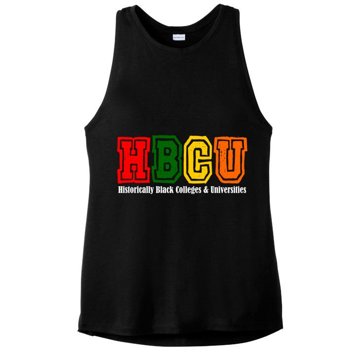 Hbcu Historically Black College Alumni Gift Ladies PosiCharge Tri-Blend Wicking Tank
