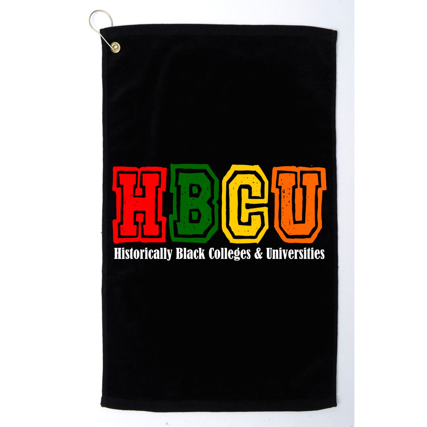 Hbcu Historically Black College Alumni Gift Golf Towel