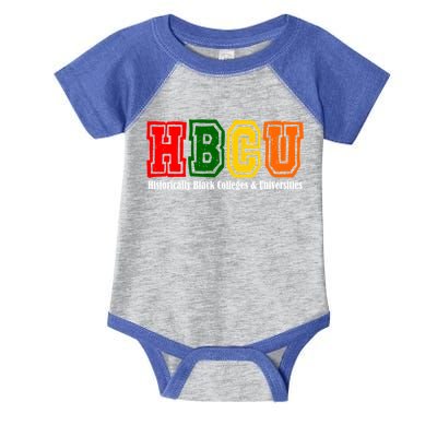 Hbcu Historically Black College Alumni Gift Infant Baby Jersey Bodysuit