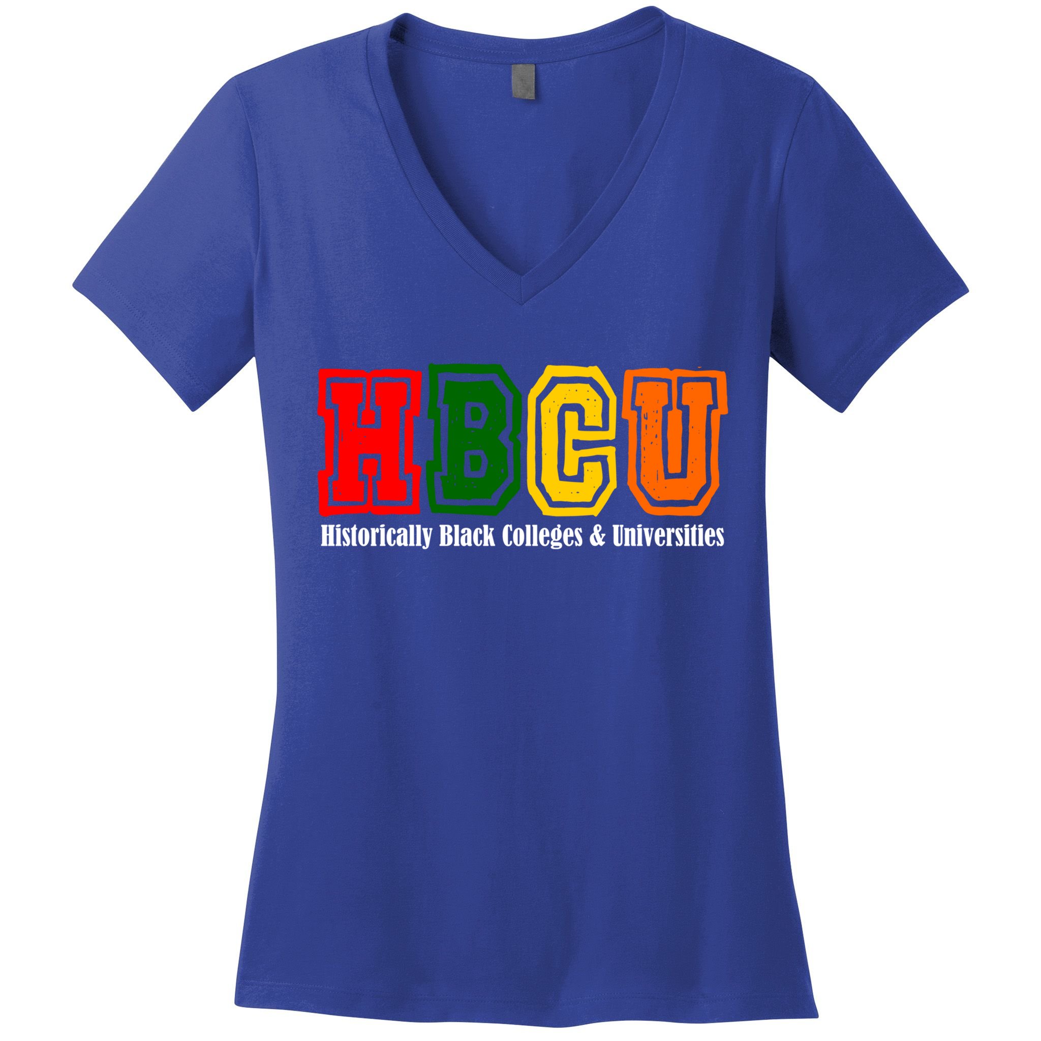 Hbcu Historically Black College Alumni Gift Women's V-Neck T-Shirt