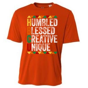 Hbcu Humbled Blessed Creative Unique Great Gift Historical Meaningful Gift Cooling Performance Crew T-Shirt