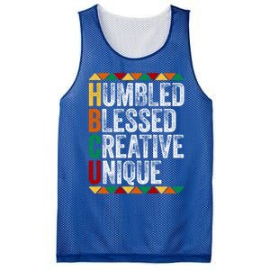 Hbcu Humbled Blessed Creative Unique Great Gift Historical Meaningful Gift Mesh Reversible Basketball Jersey Tank